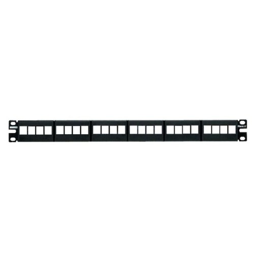 Panel de Parcheo Panduit 24 Puertos RJ-45 Montaje en Rack 1U Modelo NKFP24Y