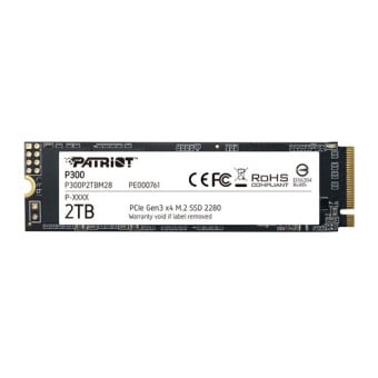 SSD Patriot P300 M.2 2TB PCIe 3.0 NVMe - P300P2TBM28
