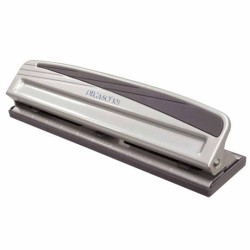 Perforadora Pegaso 303 - 3 Orificios, Dados Ajustables, Colector de Recortes, Hasta 10 Hojas - Modelo 308.303