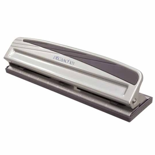 Perforadora Pegaso 303 - 3 Orificios, Dados Ajustables, Colector de Recortes, Hasta 10 Hojas…