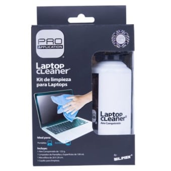 Kit de Limpieza Silimex para Laptops con Aire Comprimido 100ml - LAPTOP CLEANER