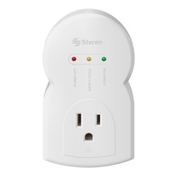 Protector de Voltaje Steren 3600W 115V 15A Modelo 920-010 para Electrodomésticos