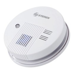 Detector de Humo Steren ALA-HUM con Alarma de 85dB y LED Blanco