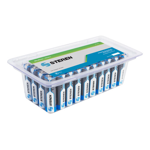 Pilas AAA Alcalinas Steren - Paquete de 40 Piezas - Modelo BAT-AAA40 Pilas AAA Alcalinas Steren - Paquete de 40 Piezas - Modelo BAT-AAA40