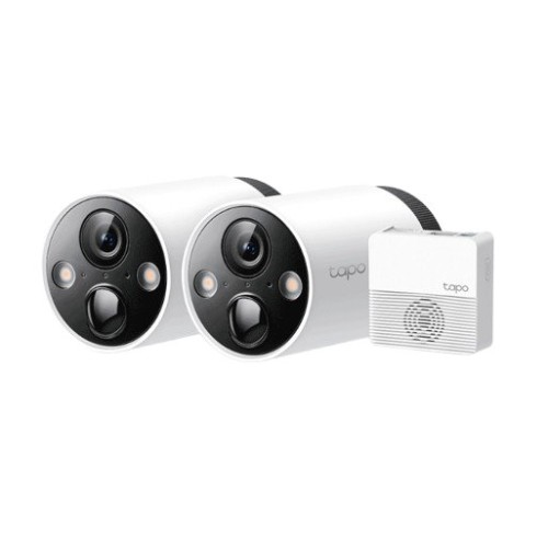 Kit de Cámaras de Seguridad TP-LINK TAPO C420S2 - 2 Cámaras WiFi Resistentes IP65 con Visión… Kit de Cámaras de Seguridad TP-LINK TAPO C420S2 - 2 Cámaras WiFi Resistentes IP65 con Visión…