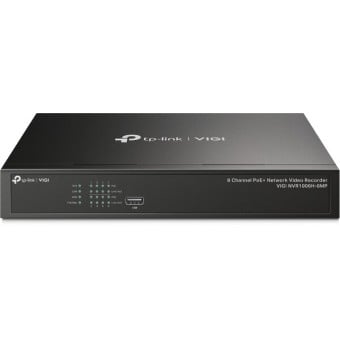 Grabador de Video en Red TP-Link Vigi 8 Canales 4K Hasta 10TB HDMI VGA Modelo NVR1008H-8MP Grabador de Video en Red TP-Link Vigi 8 Canales 4K Hasta 10TB HDMI VGA Modelo NVR1008H-8MP