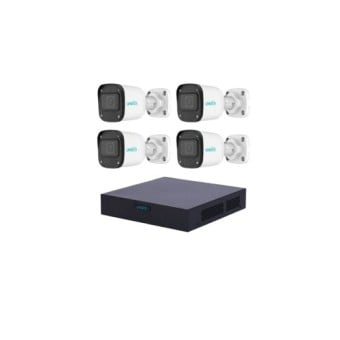 Kit de Vigilancia Uniarch 4 Cámaras 2MP Full HD DVR 4 Canales Modelo XVR301-04F/4*UAC-B112-F28