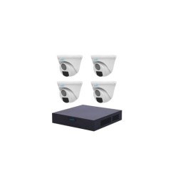 Kit de Vigilancia Uniarch XVR301-04F con 4 Cámaras UAC-T112-F28 Full HD 2MP