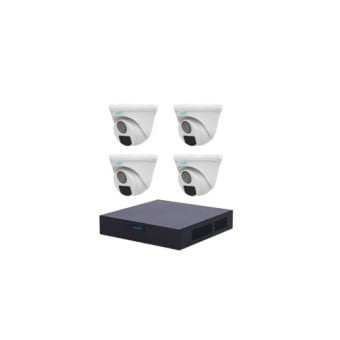 Kit de Vigilancia Uniarch 4 Cámaras 2MP Full HD con Grabadora 4 Canales Modelo XVR301-04F