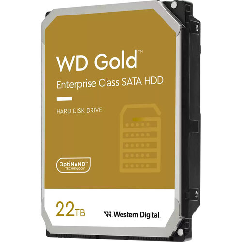 Disco Duro Western Digital WD Gold 22TB SATA III para NAS - WD221KRYZ Disco Duro Western Digital WD Gold 22TB SATA III para NAS - WD221KRYZ