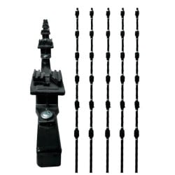 Kit de Postes YONUSA Perfil 3/4 - 5 Piezas - Modelo K156L