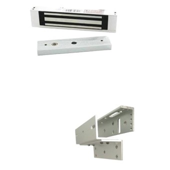 Paquete Contrachapa Magnética ZKTeco LM120PAK - Soporta 120kg - Modelo LM1805 LMB120ZL