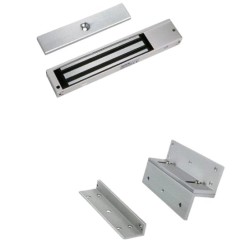 Contrachapa Magnética ZKTeco LM200LEDPAK - Soporta 200kg - Modelo LM2805 + LMB280ZL