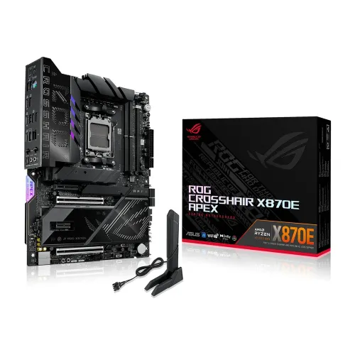 Tarjeta Madre ASUS ROG CROSSHAIR X870E APEX - Socket AM5 - DDR5 - Wi-Fi 7 - ATX Tarjeta Madre ASUS ROG CROSSHAIR X870E APEX - Socket AM5 - DDR5 - Wi-Fi 7 - ATX