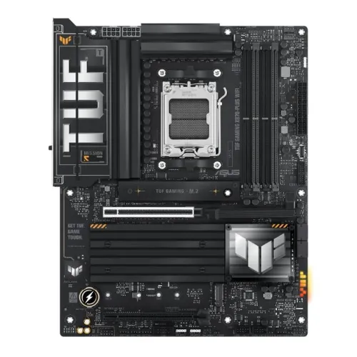 Tarjeta Madre ASUS TUF GAMING X870-PLUS WIFI - AMD S-AM5 - Wi-Fi 7 - DDR5 Tarjeta Madre ASUS TUF GAMING X870-PLUS WIFI - AMD S-AM5 - Wi-Fi 7 - DDR5