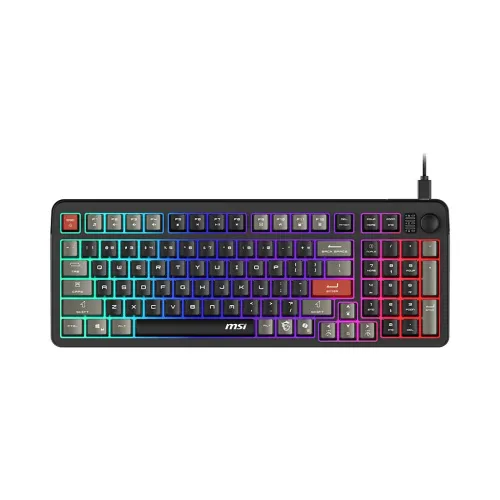 Teclado Gaming MSI Forge GK110 US Black 97 Teclas Mecánico Teclado Gaming MSI Forge GK110 US Black 97 Teclas Mecánico