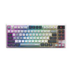 Teclado MSI Forge GK600 TKL Mecánico Inalámbrico Linear Sky US FORGE GK600 TKL W SKY US