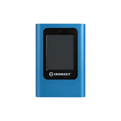Disco Duro Externo Kingston IronKey Vault Privacy 960GB SSD Seguro USB-C Azul IKVP80ES/960G Disco Duro Externo Kingston IronKey Vault Privacy 960GB SSD Seguro USB-C Azul IKVP80ES/960G
