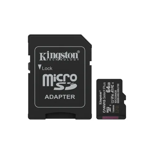 Memoria Kingston MicroSDXC 64GB Canvas Select Plus