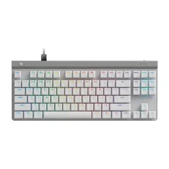 Teclado Gamer Logitech G515 TKL Mecánico RGB Blanco - 920-012869