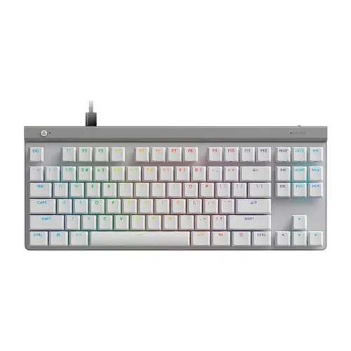 Teclado Gamer Logitech G515 TKL Mecánico RGB Blanco - 920-012869