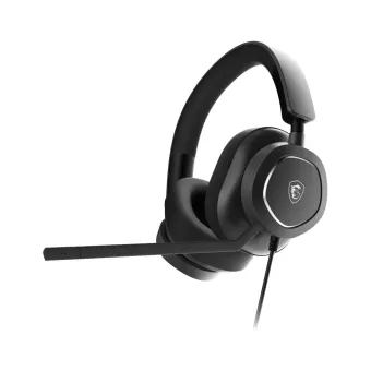 Diadema Gamer MSI Maestro 300 con Micrófono Boom - Alámbrica - 1.5m - Negro