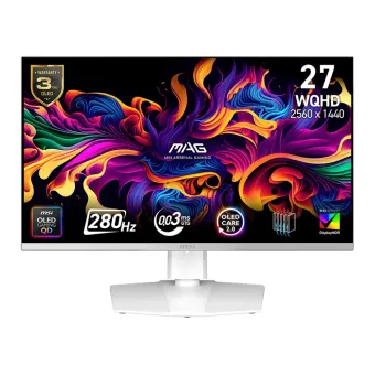 Monitor MSI MAG 272QPW QD-OLED X28 de 27 pulgadas WQHD 280Hz