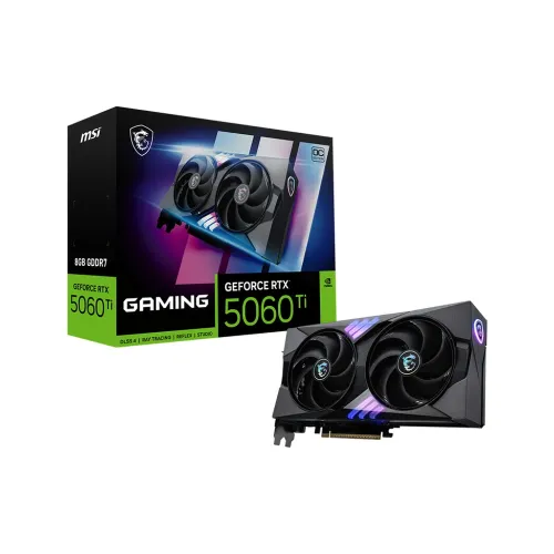 Tarjeta MSI GeForce RTX 5060 Ti GAMING OC 8GB