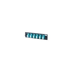 Panel de Acopladores Superior Essex LC Dúplex Aqua Multimodo 12 Fibras OFP-LCD12LC