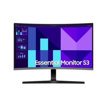 Monitor Samsung 27 Pulgadas Curvo Full HD HDMI VGA Modelo LS27D390GALXZX