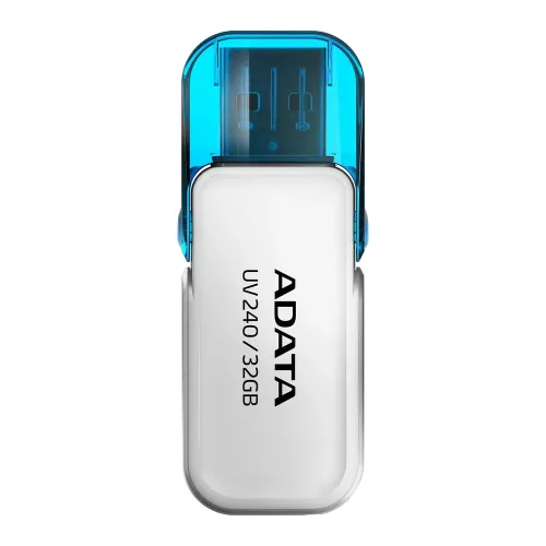 Memoria USB ADATA UV240 32GB USB 2.0 Blanco - UV240WH-32G Memoria USB ADATA UV240 32GB USB 2.0 Blanco - UV240WH-32G