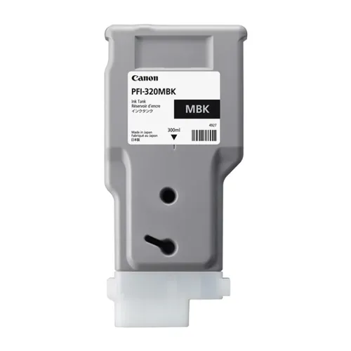 Cartucho de Tinta Canon PFI-320MBK Negro Mate Original - Modelo 2889C001AA Cartucho de Tinta Canon PFI-320MBK Negro Mate Original - Modelo 2889C001AA