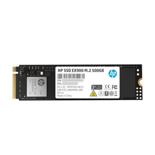 SSD HP EX900 500GB M.2 PCIe NVMe 3D NAND - 2YY44AA#ABB