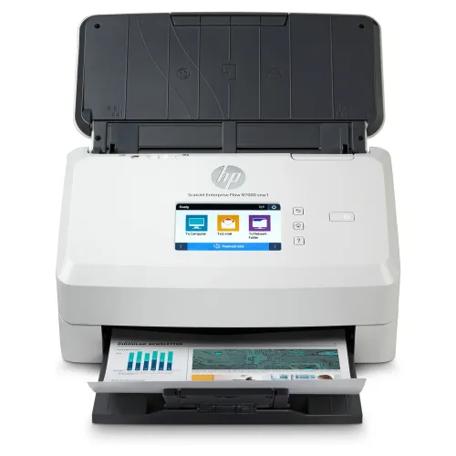 Escáner HP Scanjet Enterprise Flow N7000 Alimentado con Hojas 600 DPI A4 Blanco - Modelo 6FW… Escáner HP Scanjet Enterprise Flow N7000 Alimentado con Hojas 600 DPI A4 Blanco - Modelo 6FW…