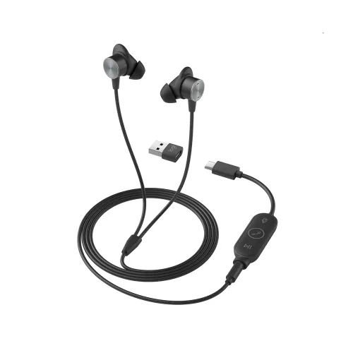 Audífonos Logitech Intra Auditivos Alámbricos USB-C para Oficina y Centro de Llamadas Modelo… Audífonos Logitech Intra Auditivos Alámbricos USB-C para Oficina y Centro de Llamadas Modelo…