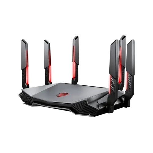 Router MSI RadiX AXE6600 WiFi 6E Tri-Band - 6 Antenas - 4804 Mbps Router MSI RadiX AXE6600 WiFi 6E Tri-Band - 6 Antenas - 4804 Mbps
