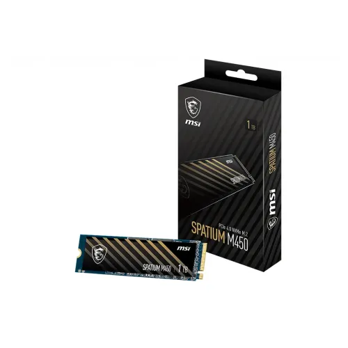 SSD MSI Spatium M450 PCIe 4.0 NVMe M.2 1TB - Almacenamiento de Alta Velocidad