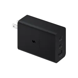 Adaptador de Carga Rápida Samsung EP-T6530NBE Negro para Smartphone y Tableta Adaptador de Carga Rápida Samsung EP-T6530NBE Negro para Smartphone y Tableta