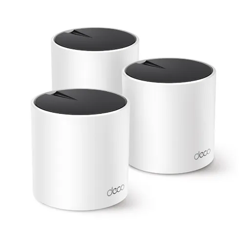 Sistema Wi-Fi Mesh TP-Link Deco X55 (3-Pack) Doble Banda Wi-Fi 6 Blanco Sistema Wi-Fi Mesh TP-Link Deco X55 (3-Pack) Doble Banda Wi-Fi 6 Blanco