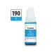 Botella de Tinta Canon GI-190 C Cyan 70ml para Serie G Primera - Modelo 0668C001AA/AB/AC
