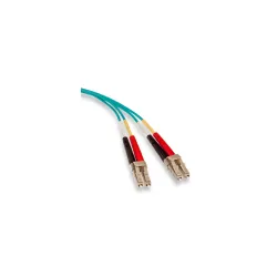 Jumper de Fibra Óptica Multimodo LC a LC OM3 50/125 Duplex 3 Metros - Leviton 5LDLC-M03