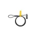 Candado de Seguridad Kensington con Combinación K67819WW - Cable 4.4mm Negro/Amarillo