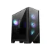 Gabinete Gamer MSI MAG FORGE 321R AIRFLOW - Media Torre con 4 Ventiladores ARGB y Panel Late…