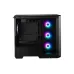 Gabinete Gamer MSI MAG Pano M100R PZ - Micro Torre con 4 Ventiladores ARGB y Panel Lateral