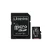 Memoria MicroSDXC Kingston Canvas Select Plus 256GB Clase 10 UHS-I con Adaptador SD