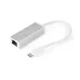 Adaptador de Red StarTech.com USB-C a Gigabit Ethernet 5Gbps Plateado Modelo US1GC30A