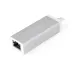 Adaptador de Red StarTech.com USB-C a Gigabit Ethernet 5Gbps Plateado Modelo US1GC30A