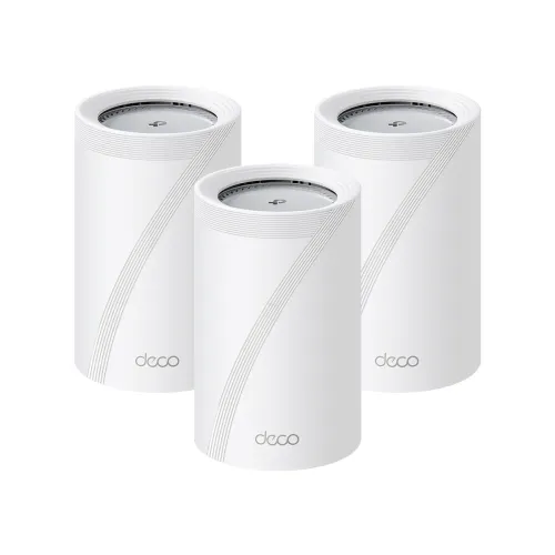 Sistema Mesh Wi-Fi 7 TP-Link Deco BE65 Pro 3 Piezas BE10000 Tri-Banda Sistema Mesh Wi-Fi 7 TP-Link Deco BE65 Pro 3 Piezas BE10000 Tri-Banda