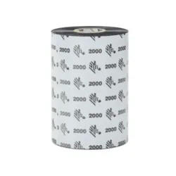 Ribbon de Cera Zebra 174x450 para Impresoras Industriales - Modelo 02000BK17445 Ribbon de Cera Zebra 174x450 para Impresoras Industriales - Modelo 02000BK17445
