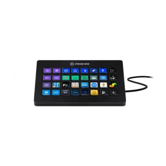 Teclado Elgato Stream Deck XL - 32 Teclas LCD Personalizables - USB 3.0 - Modelo 10GAT9901